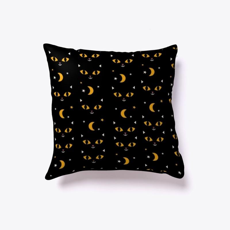 Halloween Cat Pillow